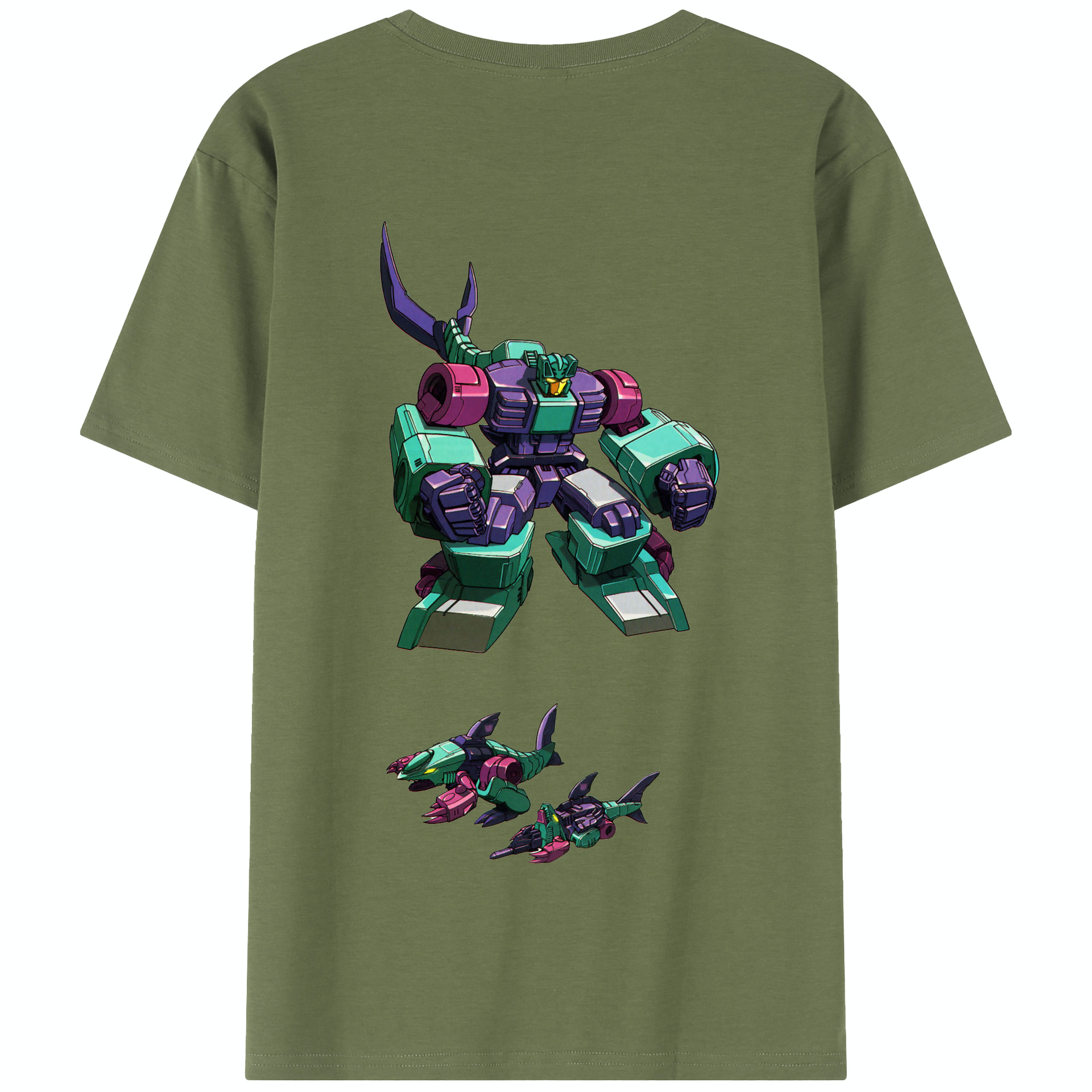 （画像用）  綿100％半袖Tシャツ（背面プリント）
